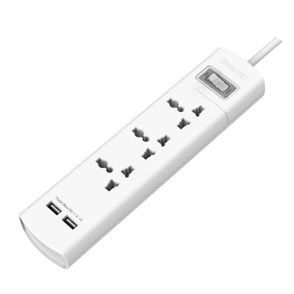 Huntkey 3 Socket And 2 USB