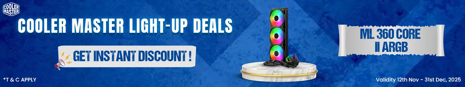 Cooler Master ML 360 Core II ARGB Liquid Cooler