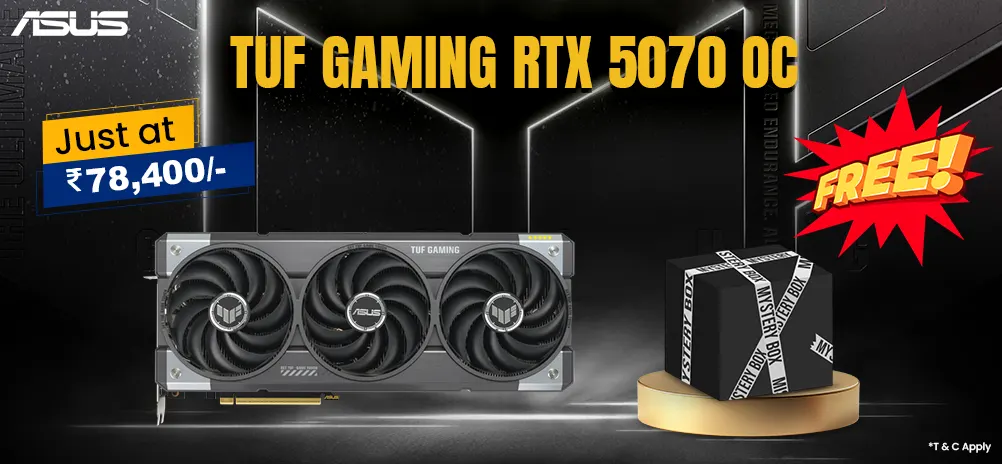 Tuf Gaming RTX 5070 OC GPU