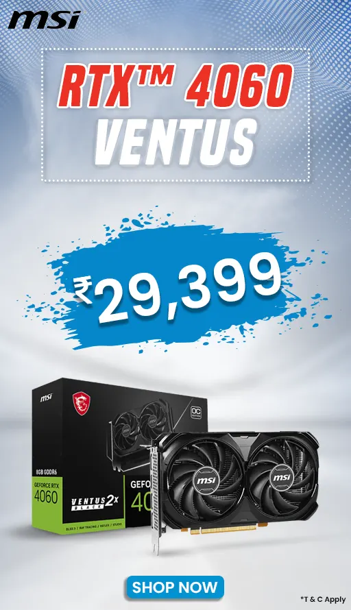 MSI RTX 4060 Ventus GPU