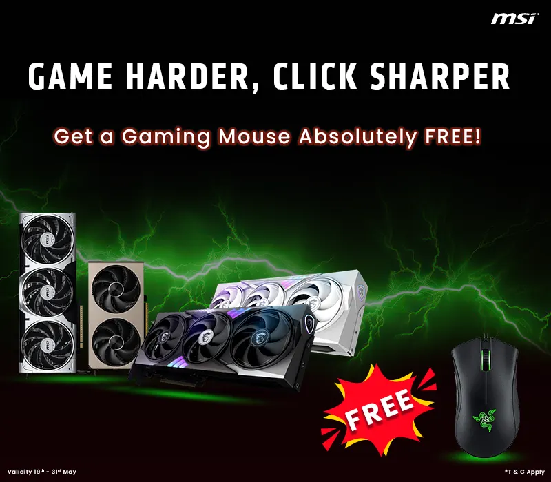 MSI RTX 50 series gpu deal
