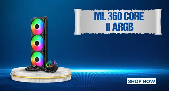 Cooler Master MasterLiquid 360 Core II ARGB CPU Liquid Cooler