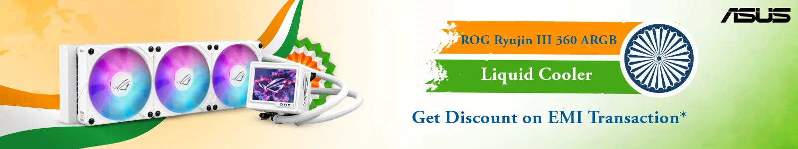 Asus ROG Ryujin III 360 ARGB Extreme White 360mm CPU Liquid Cooler