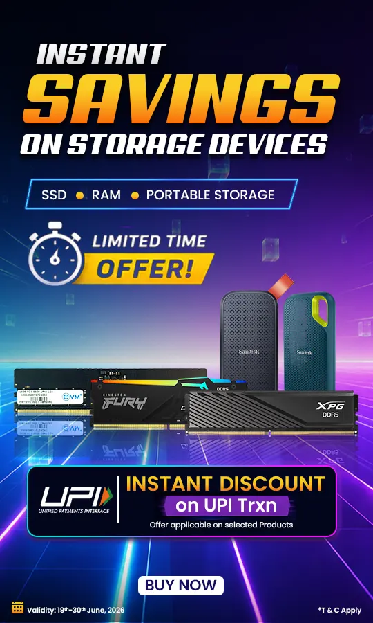 Instant Savings on Storage