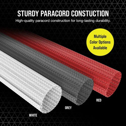 Corsair 380mm Gray Tubing Sleeving Kit for AIO CPU Cooler