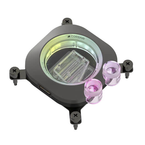CORSAIR iCUE XC7 RGB ELITE CPU Water Block (1700/AM5) &ndash; Stealth Gray