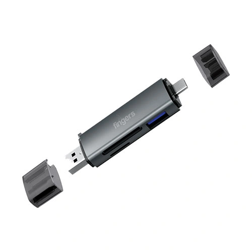 Fingers FlexiPort USB Hub and Card Reader