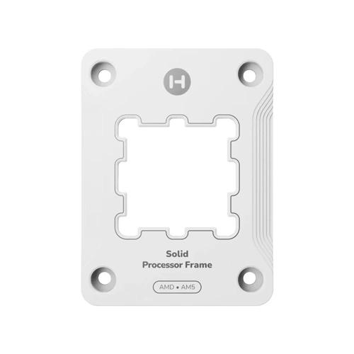 Hyte AM5 Snow White Solid Processor Frame