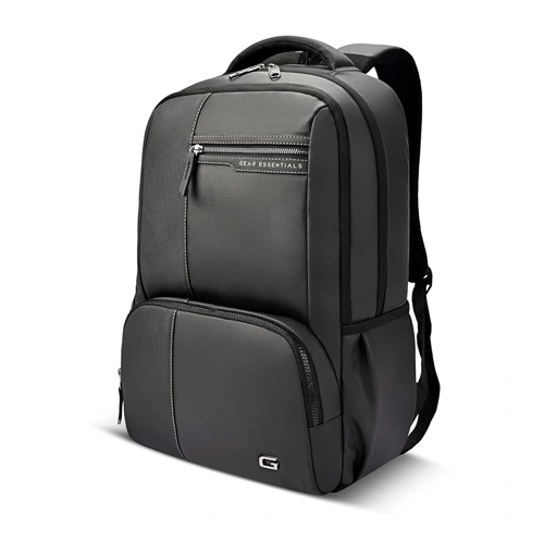 Gear Vintage 4 Anti-Theft Faux Leather Laptop Backpack