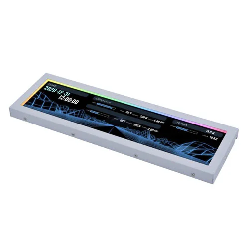 Lian Li 8.8 Inch White Universal LCD Screen for PC