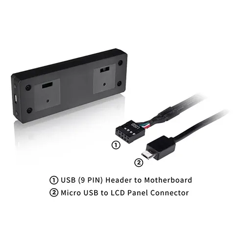 Thermaltake 3.9 Inch LCD Screen Kit for PC Case with 128*480 resolution