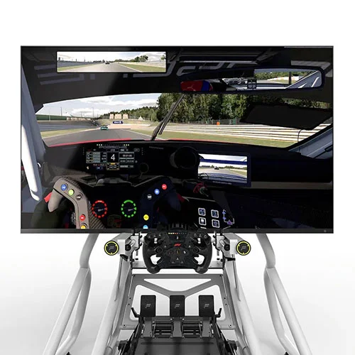 Fanatec ClubSport GT Cockpit White Monitor Stand