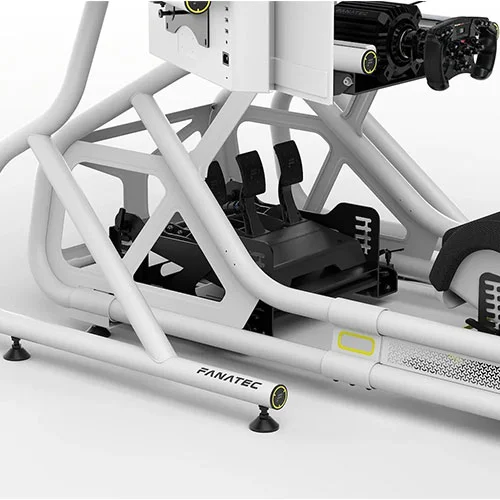 Fanatec ClubSport GT Cockpit Triple Monitor White Expansion Kit