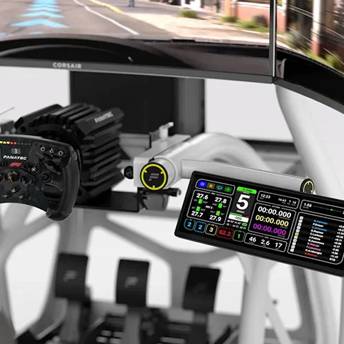 Fanatec ClubSport GT Cockpit Upper White Accessory Mount