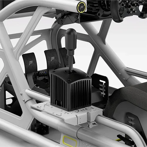 Fanatec ClubSport GT Cockpit Left Side White Shifter Mount
