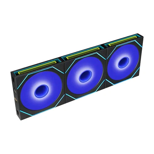 Lian Li UNI Fan SL-INF Flex Wireless ARGB 120mm Reverse Blade Cabinet Fan, Triple Pack