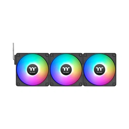 Thermaltake CT120 EX Reverse ARGB 120mm Cabinet Fan, Triple Pack