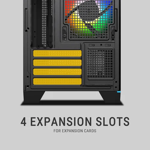 Ant Esports Box C Air V2 M-ATX Mini Tower Case With ARGB Strip