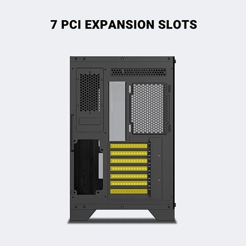 Ant Esports Crystal X6 Digital ARGB E-ATX Mid Tower Case