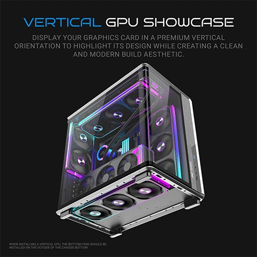 Ant Esports Crystal X8 ARC ATX Mid Tower Case
