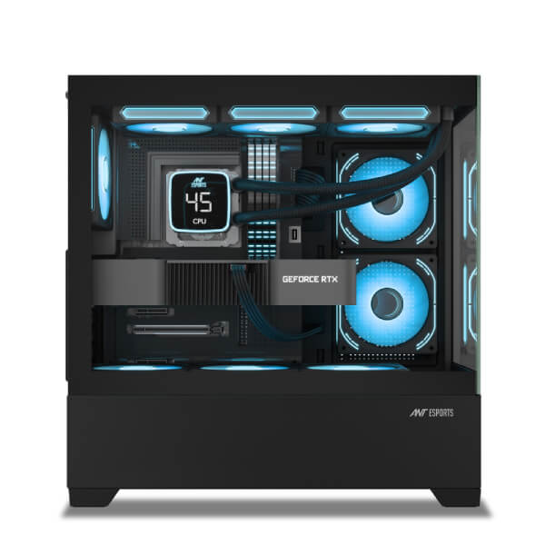 Ant Esports Crystal Z3 ARGB ATX Mid Tower Case