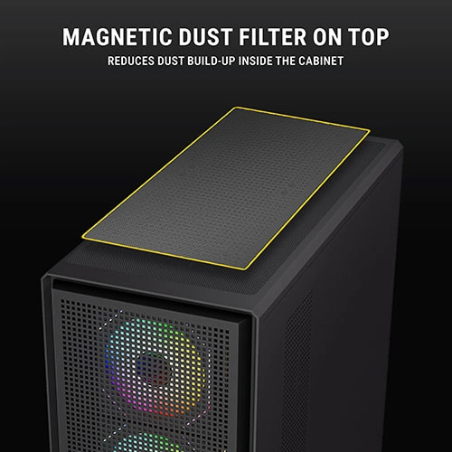 Ant Esports EVO 360 Lite ARGB E-ATX Mid Tower Case