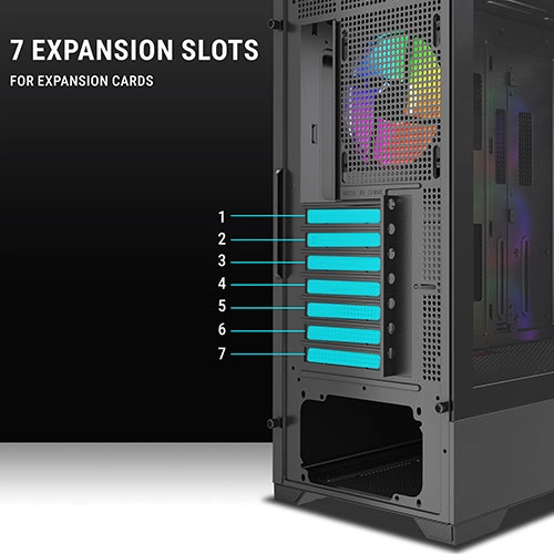 Ant Esports EVO 360 Lite ARGB E-ATX Mid Tower Case
