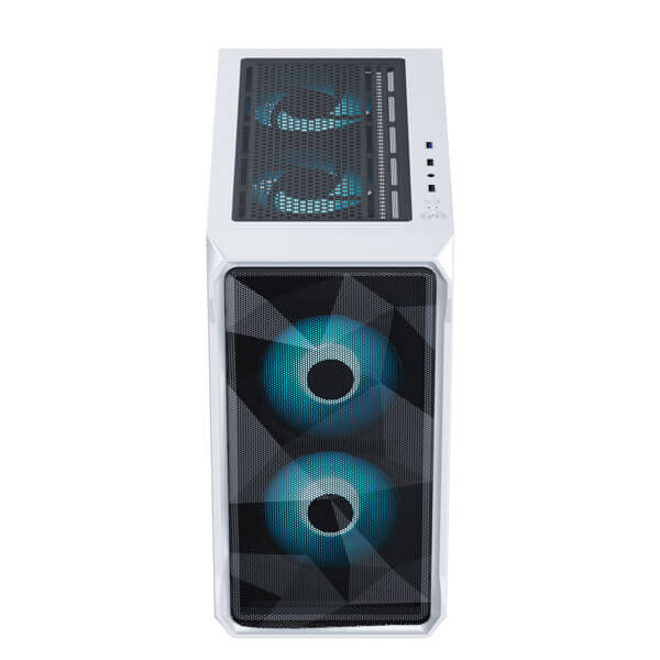 Ant Esports ICE-100 Air Mini Mesh White M-ATX Case