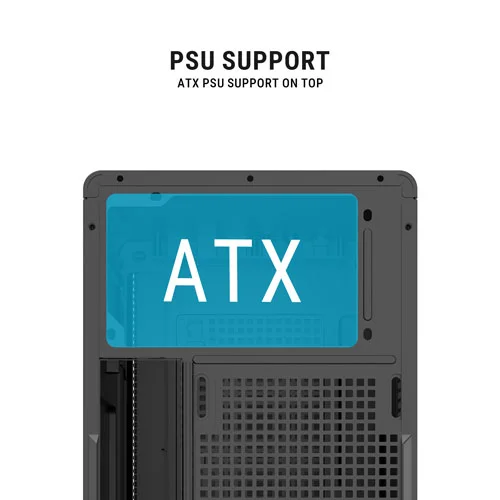 Ant Esports Si14 M-ATX Mini Tower Case