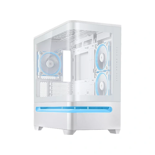 Asus Prime AP202 ARGB White M-ATX Mini Tower Case