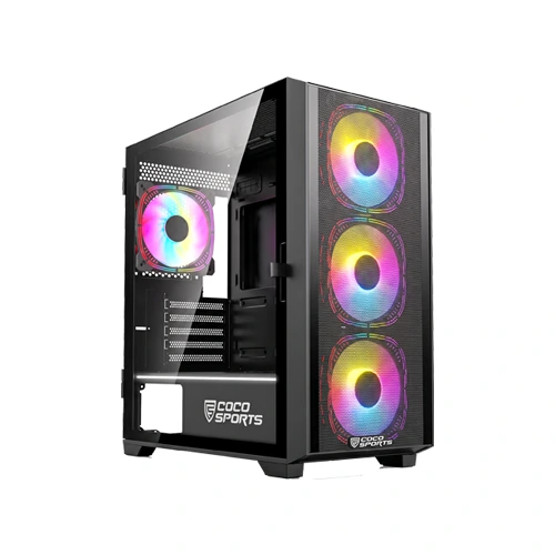 Coco Sports RAMPAGE Elite ARGB ATX Mid Tower Case
