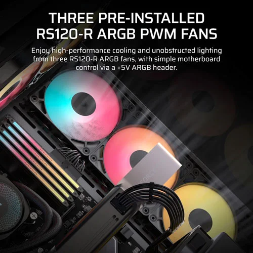 Corsair 3500X RS-R ARGB E-ATX Mid Tower Case