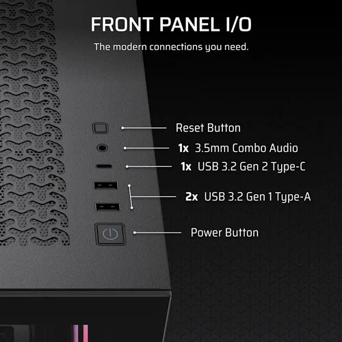 Corsair 3500X RS-R ARGB E-ATX Mid Tower Case