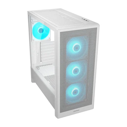 Cougar MX230 RGB White E-ATX Mid Tower Case