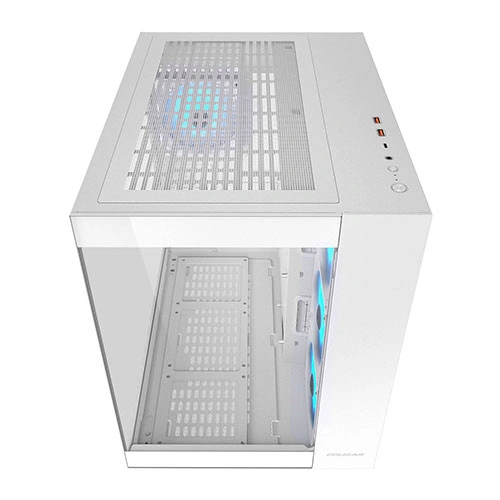 Cougar FV150 RGB White ATX Mid Tower Case