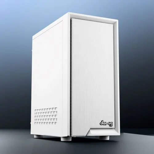Dawg V 210 White ATX Mid Tower Case