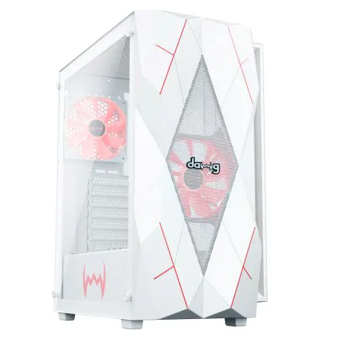 Dawg V 240 White ATX Mid Tower Case