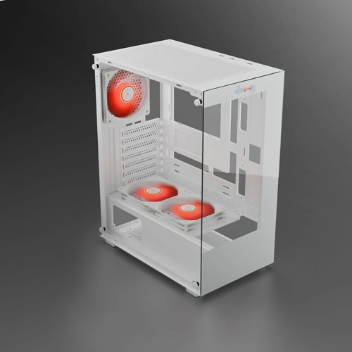 Dawg X 430 ARGB White ATX Mid Tower Case