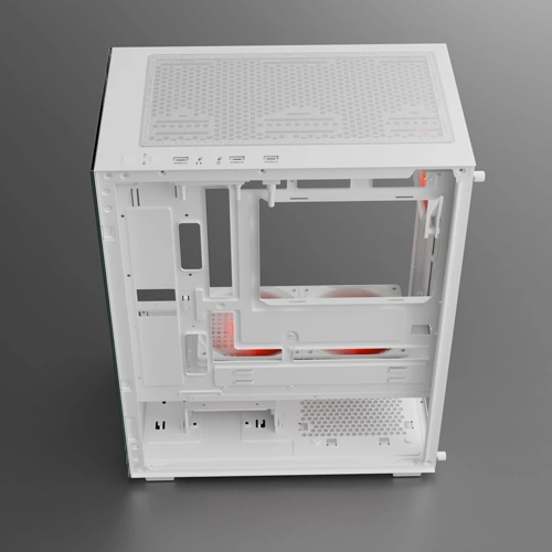 Dawg X 430 ARGB White ATX Mid Tower Case