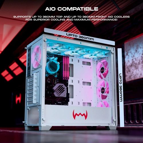 Dawg X 540 ARGB White E-ATX Full Tower Case