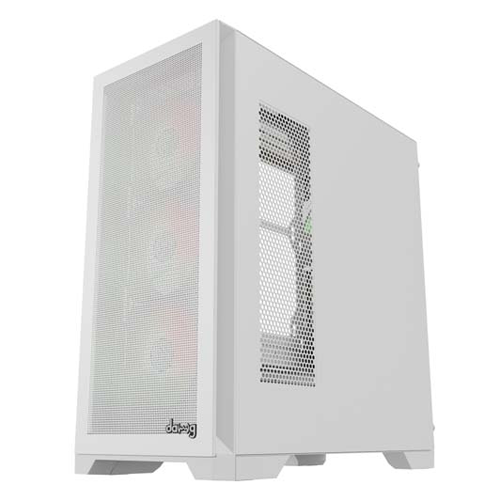 Dawg Y 720 White ARGB ATX Mid Tower Case