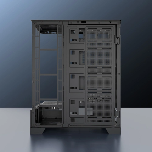 Dawg Y 990 ARGB E-ATX Mid Tower Case with Pre-installed 360mm AIO Cooler