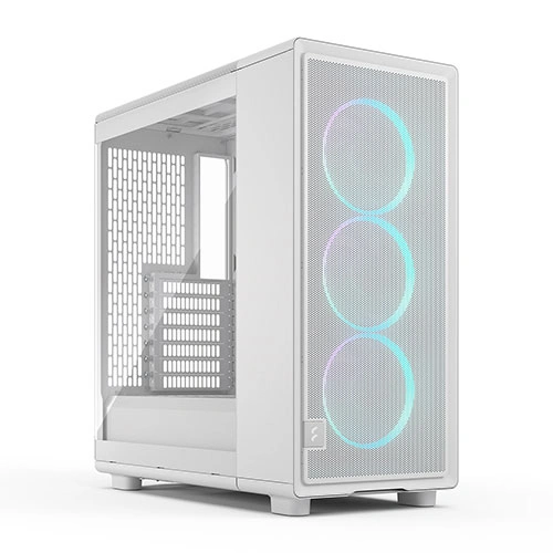 Fractal Design Epoch White TG RGB Clear Tint ATX Mid Tower Case