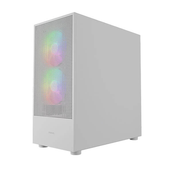 Gamdias Talos E3 Mesh Elite ARGB White E-ATX Mid Tower Case