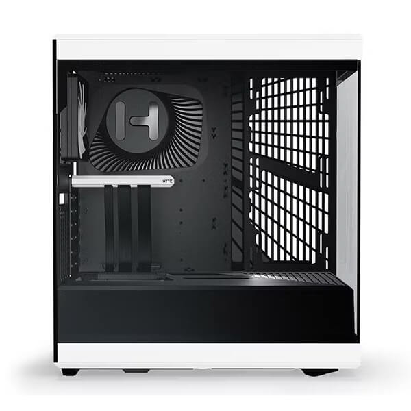 Hyte Y40 TG Black and White ATX Mid Tower Case