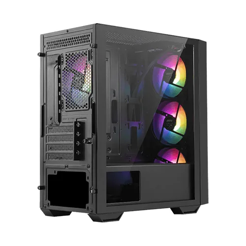 MSI PRO FORGE M051A Auto RGB M-ATX Mini Tower Case