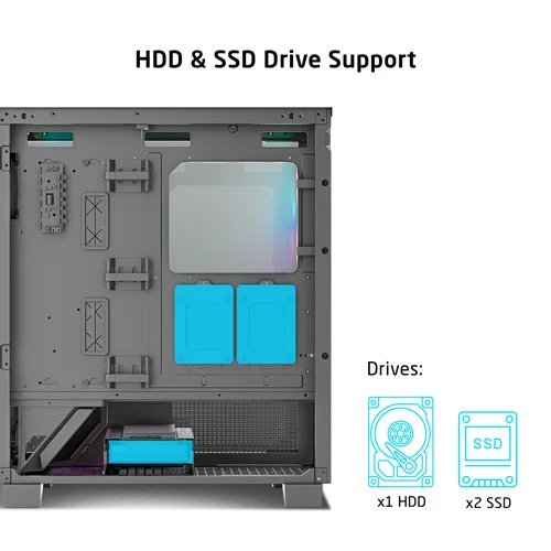ProLab Design AI848 ARGB ATX Mid Tower Case