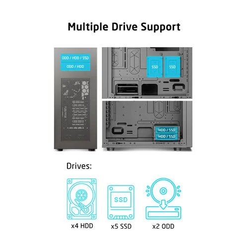 ProLab Design AI858 Full Tower Workstation PC Case