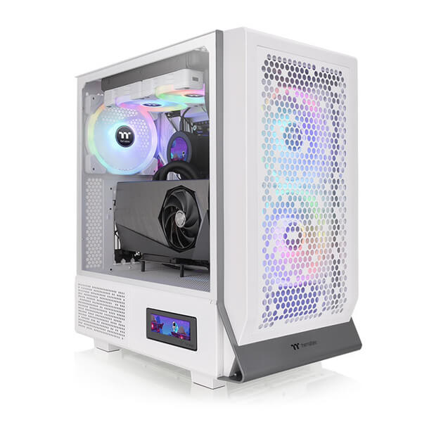 Thermaltake Ceres 300 TG ARGB White E-ATX Mid Tower Case