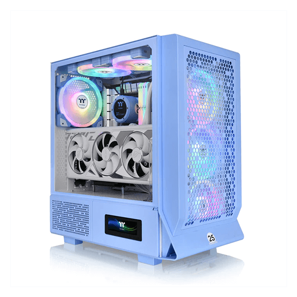 Thermaltake Ceres 330 TG ARGB E-ATX Mid Tower Case (Hydrangea Blue)